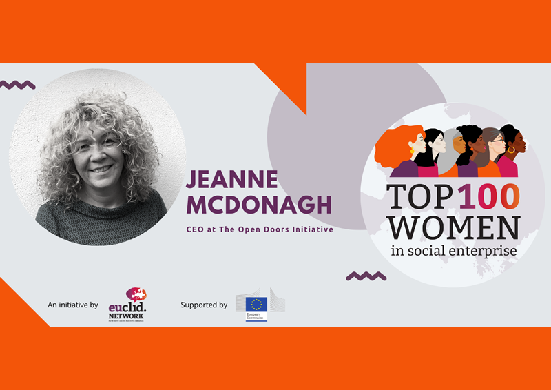 Top 100 Women in Social Enterprise Jeanne McDonagh CEO at the Open Doors Initiative